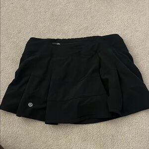 Lululemon Black Athletic Skirt